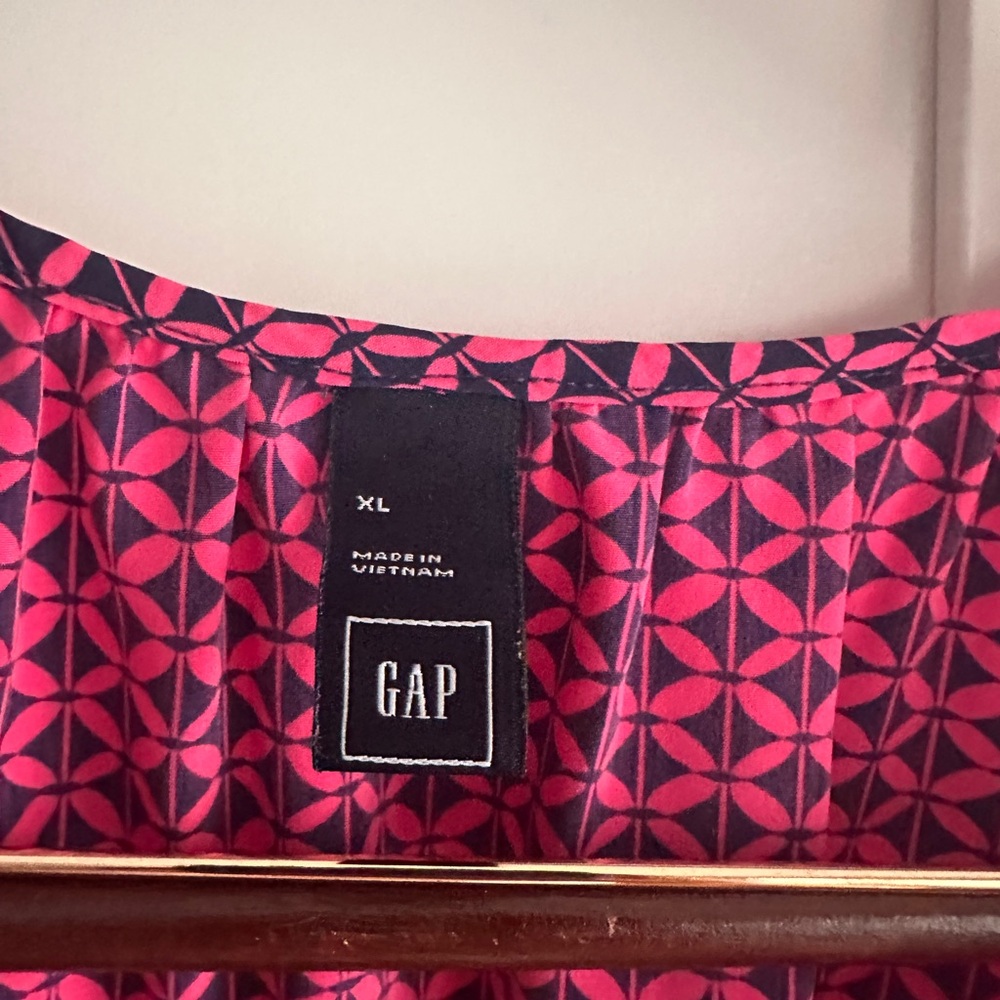 GAP Fuchsia Patterned Mini Dress - Picture 3 of 3